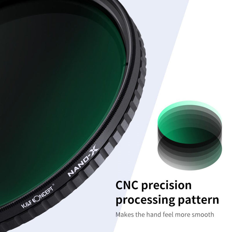 K&F Concept 58mm Variable ND32-ND512 Filter (5 to 9-Stops)