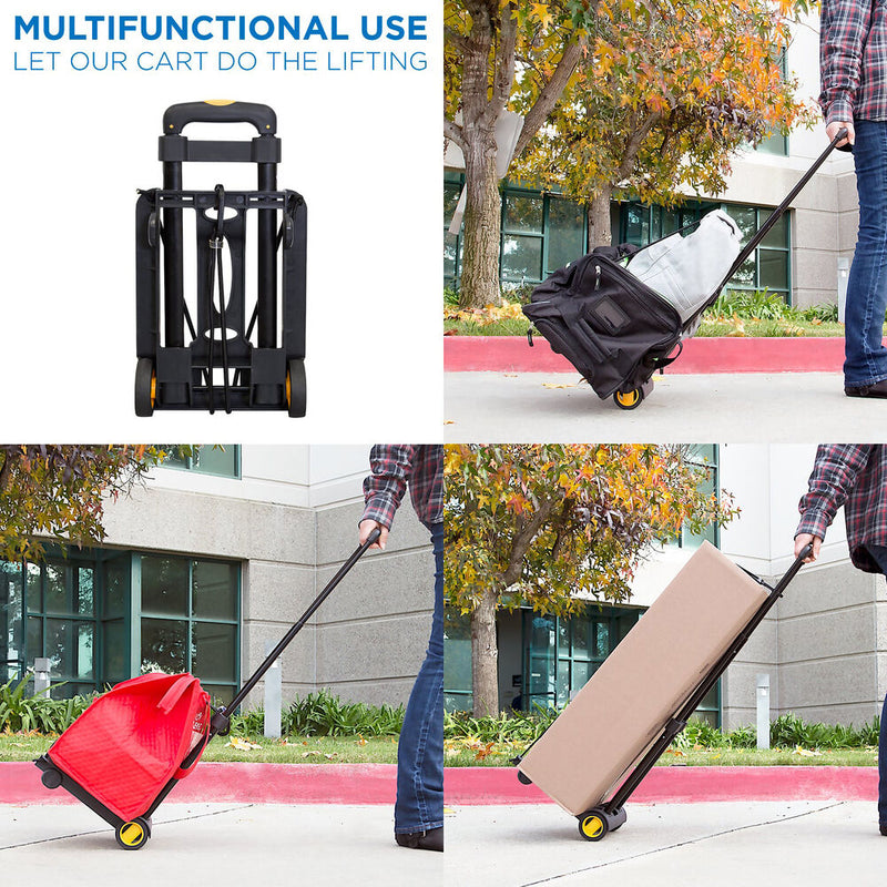 Mount-It! MI-912 Folding Luggage Cart & Dolly