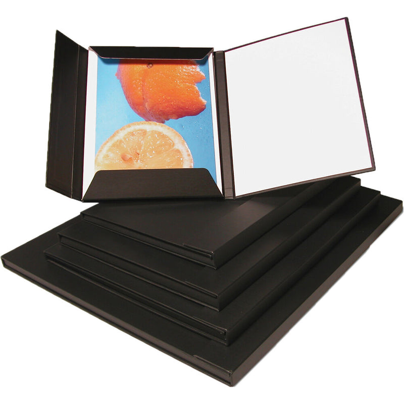 Print File Magnetic Folio Folder with Black Lining (11 x 17")