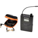 Galaxy Audio AS-1200R Wireless Bodypack Receiver with EB10 Earbuds (N: 518 to 542 MHz)