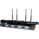 American DJ WM-419 Four-Channel UHF Wireless Handheld Microphone System (540 to 590 MHz)