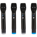 American DJ WM-419 Four-Channel UHF Wireless Handheld Microphone System (540 to 590 MHz)