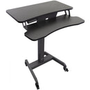 Mount-It! Electric Mobile Standing Desk