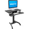 Mount-It! Electric Mobile Standing Desk