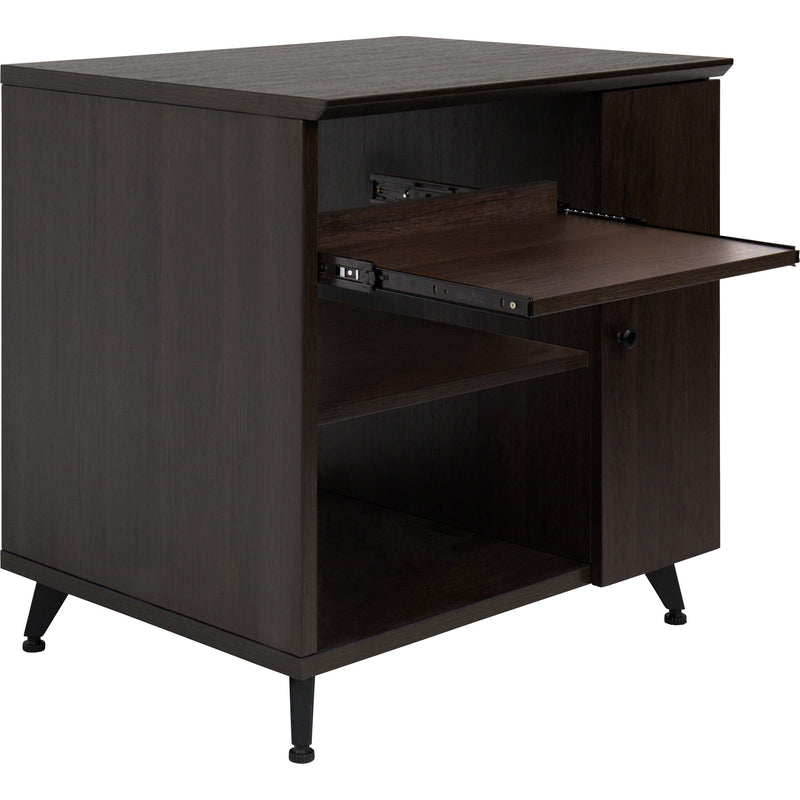 Gator Frameworks Elite Series Furniture Sidecar Rack Cabinet (Dark Walnut Brown)