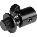 Gator Ball-and-Socket Head Mic Adapter with Fine Tune Angle Adjustment