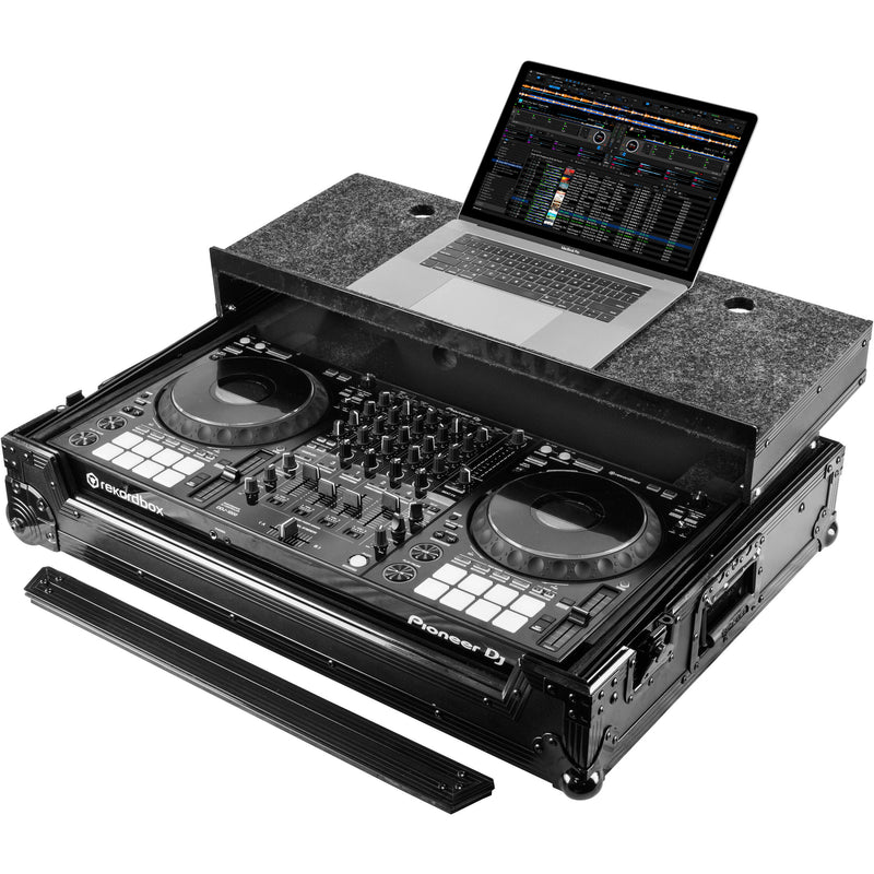 Odyssey Flight Zone BLACK LABEL Glide-Style Case for Pioneer DDJ-1000/DDJ-1000SRT Controllers (All Black)