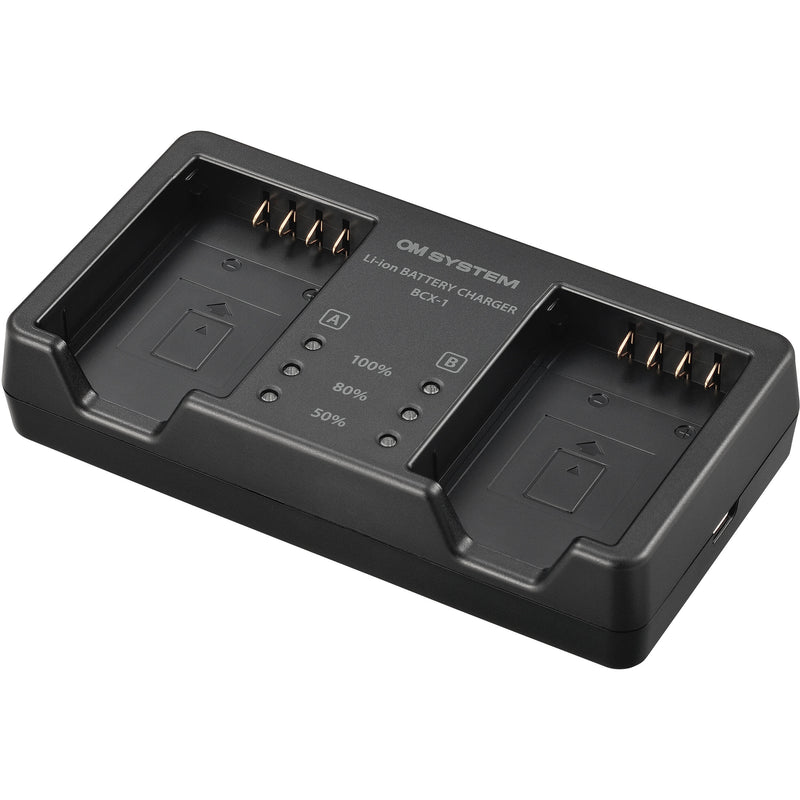 OM SYSTEM BCX-1 Lithium-Ion Battery Charger