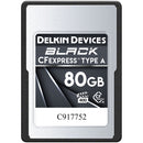 Delkin Devices 80GB BLACK CFexpress Type A Memory Card