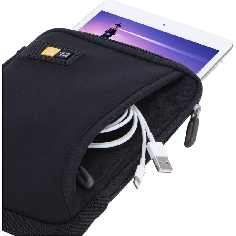 Case Logic Sleeve with Pocket for iPad mini or 7" Tablet (Black)