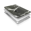 TechProtectus Hard-Shell Case with Keyboard Cover and Screen Protector for Apple 13" MacBook Pro M1/M2 (Black Marble)