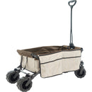 Creative Outdoor Distributor All-Terrain Folding Wagon (Brown/Orange)