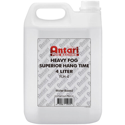 Antari FLH4 Heavy-Density & Long Hang Time Fog Fluid (1 Gallons, Clear)