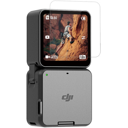 TELESIN Dual-Screen Combo Screen Film Protector Set for DJI Action 2 (2 x Lens Protectors, 4 x Screen Protectors)