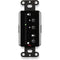 RDL Network Remote Control with LEDS - Dante (Black)