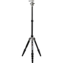 Explorer Photo & Video TX-VK Voyager Carbon Fiber Travel Tripod with Ball Head and Monopod