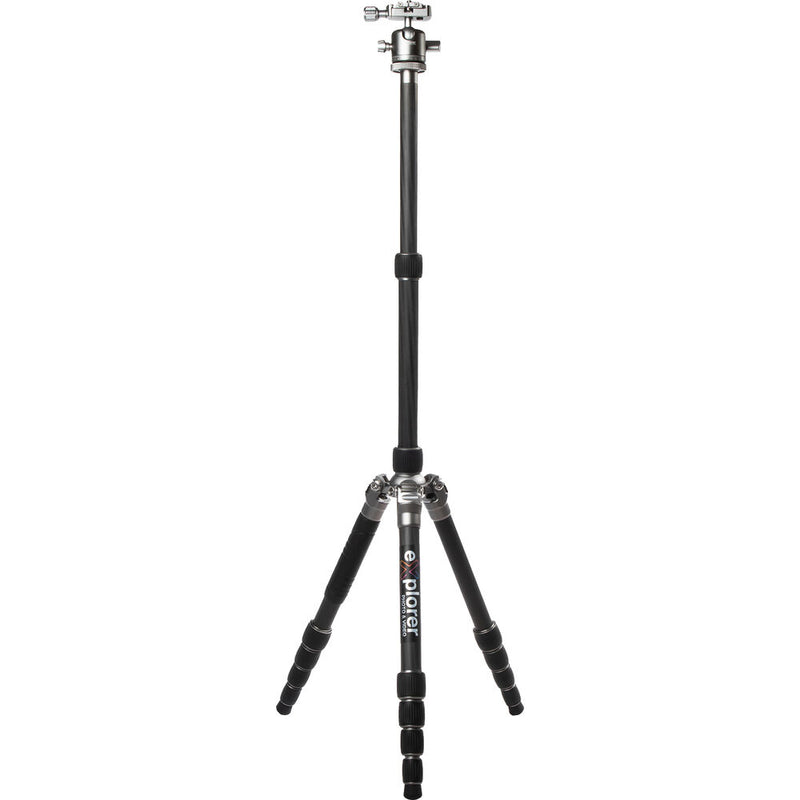 Explorer Photo & Video TX-VK Voyager Carbon Fiber Travel Tripod with Ball Head and Monopod