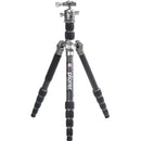 Explorer Photo & Video TX-VK Voyager Carbon Fiber Travel Tripod with Ball Head and Monopod