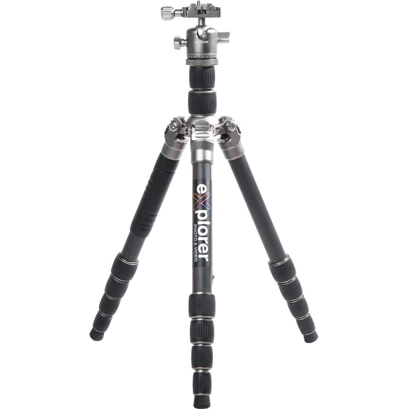 Explorer Photo & Video TX-VK Voyager Carbon Fiber Travel Tripod with Ball Head and Monopod