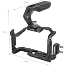 SmallRig Black Mamba Series Camera Cage with Top Handle for Panasonic Lumix GH6