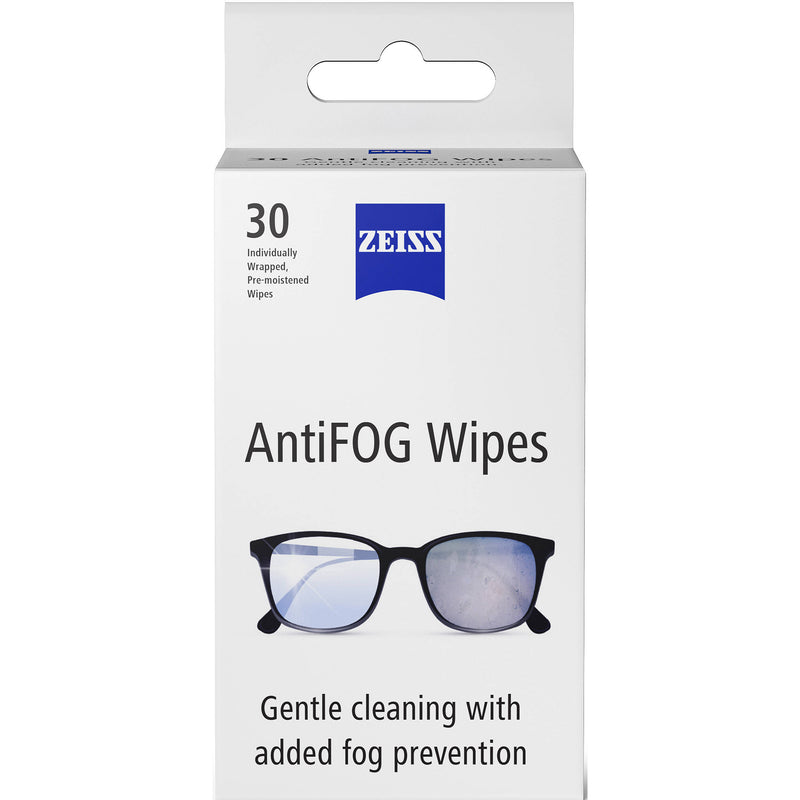 ZEISS Anti-Fog Lens Wipes (30-Pack)