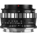 TTArtisan 23mm f/1.4 Lens for Nikon Z (Black & Silver)