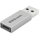 EZQuest Superspeed Gen 2 Double Sided USB-C Female to USB Type-A Male Mini Adapter