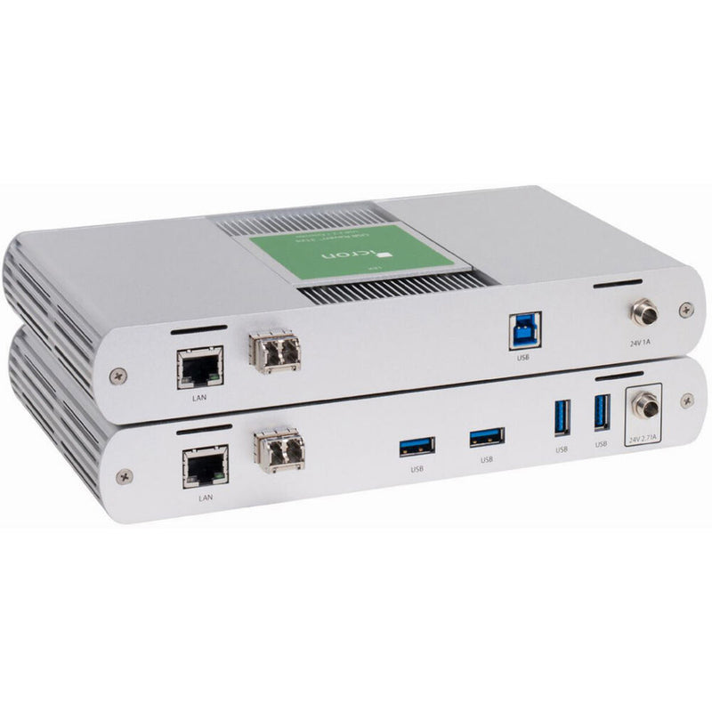 Icron Four-Port USB 3-2-1 Raven 3124 Extender System over Multimode Fiber (656')