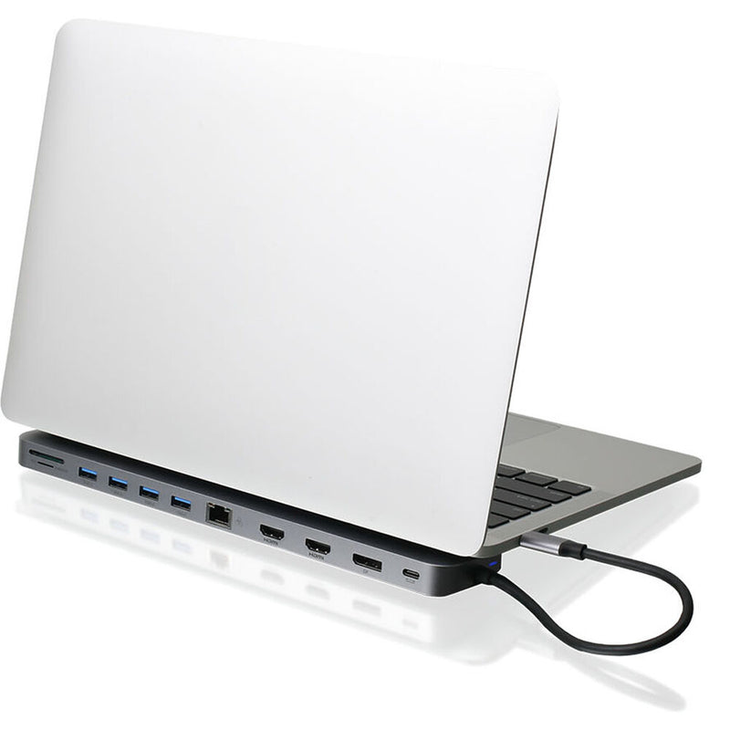 IOGEAR 13-Port Dock Pro USB Type-C Triple HD Dock with Power Delivery 3.0