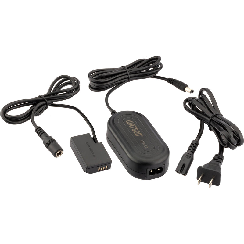 Watson CBA-C2 AC Adapter and DC Coupler Replaces Canon LP-E17 Battery