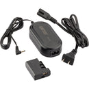 Watson CBA-C3 AC Adapter and DC Coupler Replaces Canon LP-E10 Battery