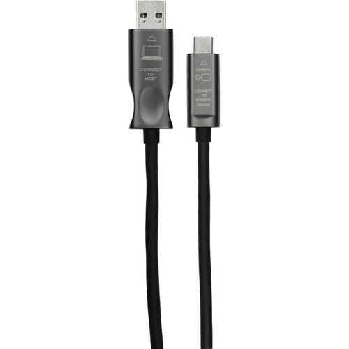 Bullet Train USB 3.1 Gen 2 Type-A to C Fiber Optic Extension Cable (32.8')