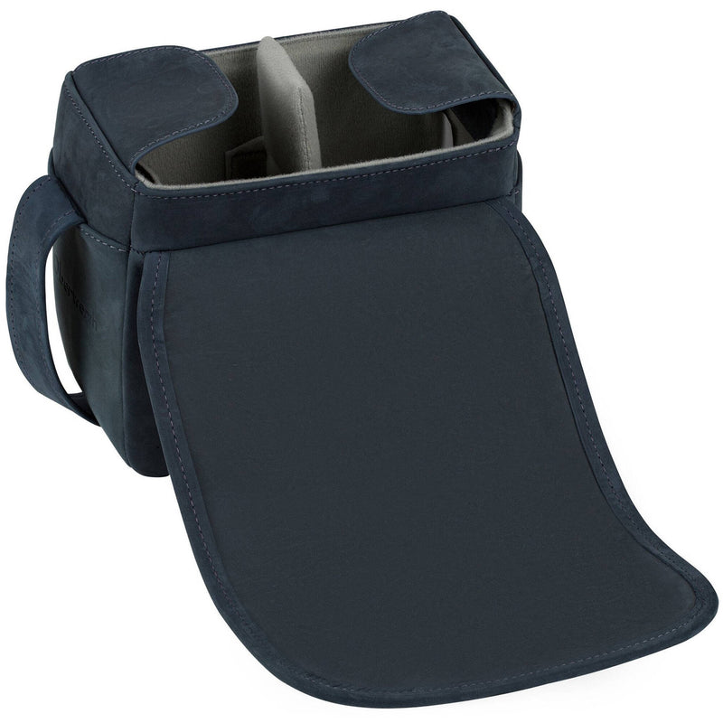 Oberwerth The Q Bag for Leica Q1 or Q2 Camera (Midnight Blue with Gray Interior)