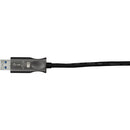 Bullet Train USB 3.1 Gen 2 Type-A to C Fiber Optic Extension Cable (131.2')