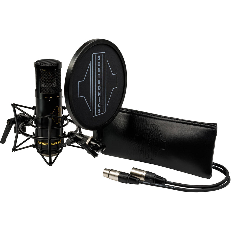 Sontronics STC-2 Large-Diaphragm Condenser Microphone with All-in-One Recording Package (Black)