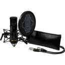 Sontronics STC-3 Large-Diaphragm Multi-Pattern Condenser Microphone with All-in-One Recording Package (Black)