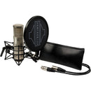 Sontronics STC-3 Large-Diaphragm Multi-Pattern Condenser Microphone with All-in-One Recording Package (Silver)