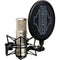 Sontronics STC-3 Large-Diaphragm Multi-Pattern Condenser Microphone with All-in-One Recording Package (Silver)