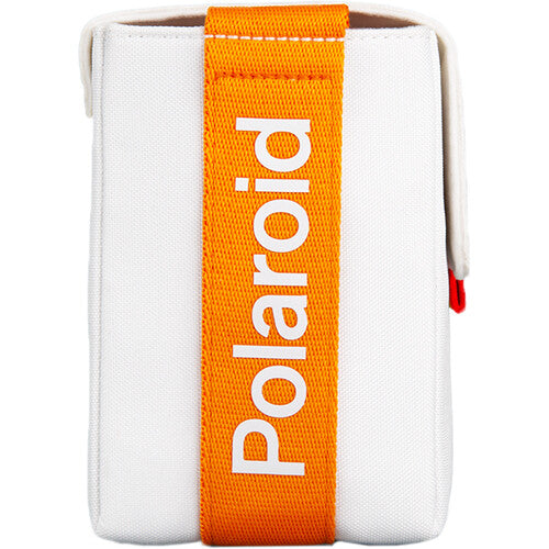 Polaroid Now Camera Bag (White & Orange)