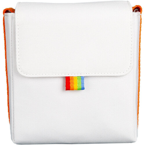 Polaroid Now Camera Bag (White & Orange)