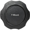 Kondor Blue Aluminum Body Cap for Nikon F-Mount Cameras (Black)