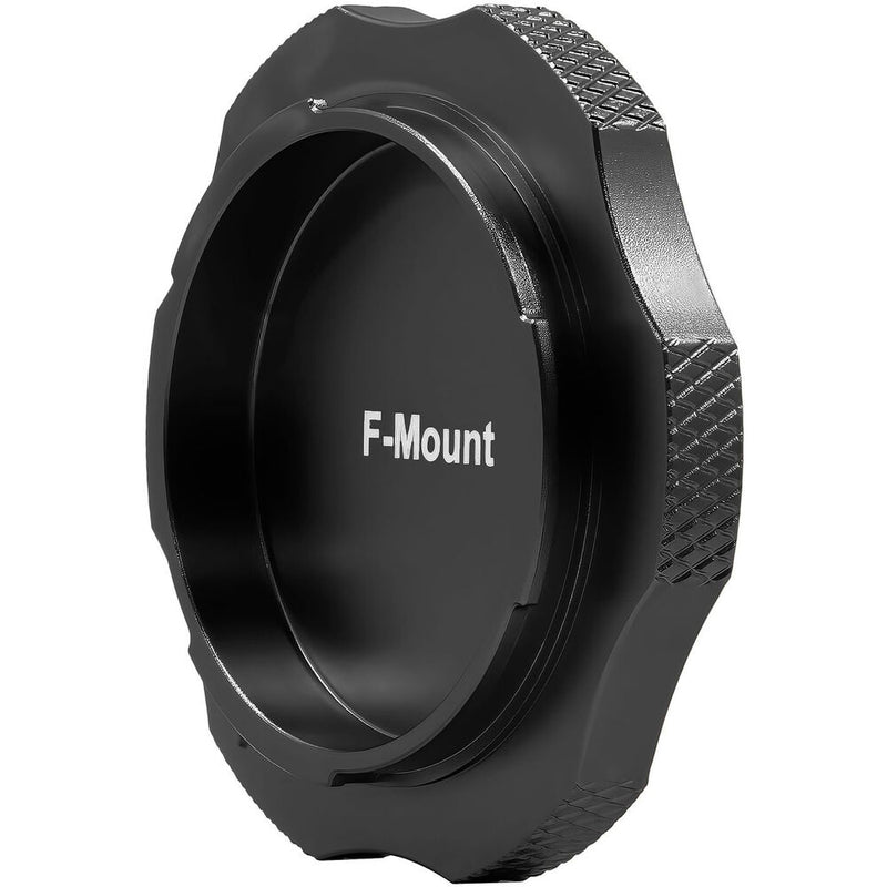 Kondor Blue Aluminum Body Cap for Nikon F-Mount Cameras (Black)