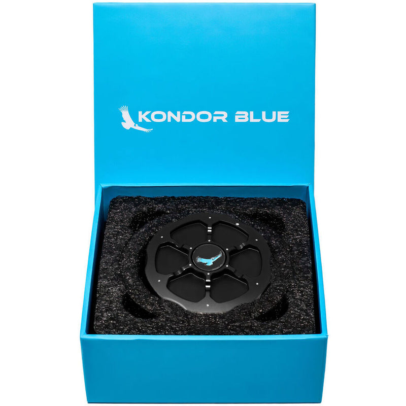 Kondor Blue Aluminum Body Cap for Micro Four Thirds Cameras (Black)