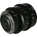 Venus Optics Laowa Zero-D S35 7.5mm T/2.9 Cine Lens (Nikon Z, Feet/Meters)