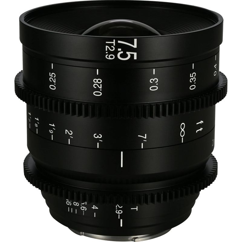 Venus Optics Laowa Zero-D S35 7.5mm T/2.9 Cine Lens (Canon RF, Feet/Meters)