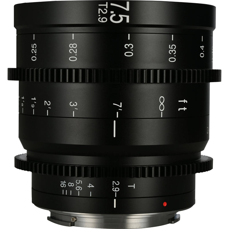 Venus Optics Laowa Zero-D S35 7.5mm T/2.9 Cine Lens (Canon RF, Feet/Meters)