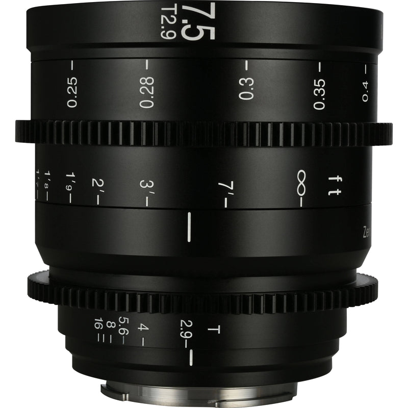 Venus Optics Laowa Zero-D S35 7.5mm T/2.9 Cine Lens (Sony E, Feet/Meters)