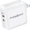 ChargeWorx Dual USB Type-C & USB Type-A 48W PD Wall Charger (White)