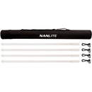 Nanlite PavoTube T8-7X RGB LED Pixel Tube Light (3', 4-Light Kit)