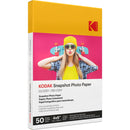 Kodak SNAPSHOT 180 gsm Glossy Photo Paper (4 x 6", 50 Sheets)